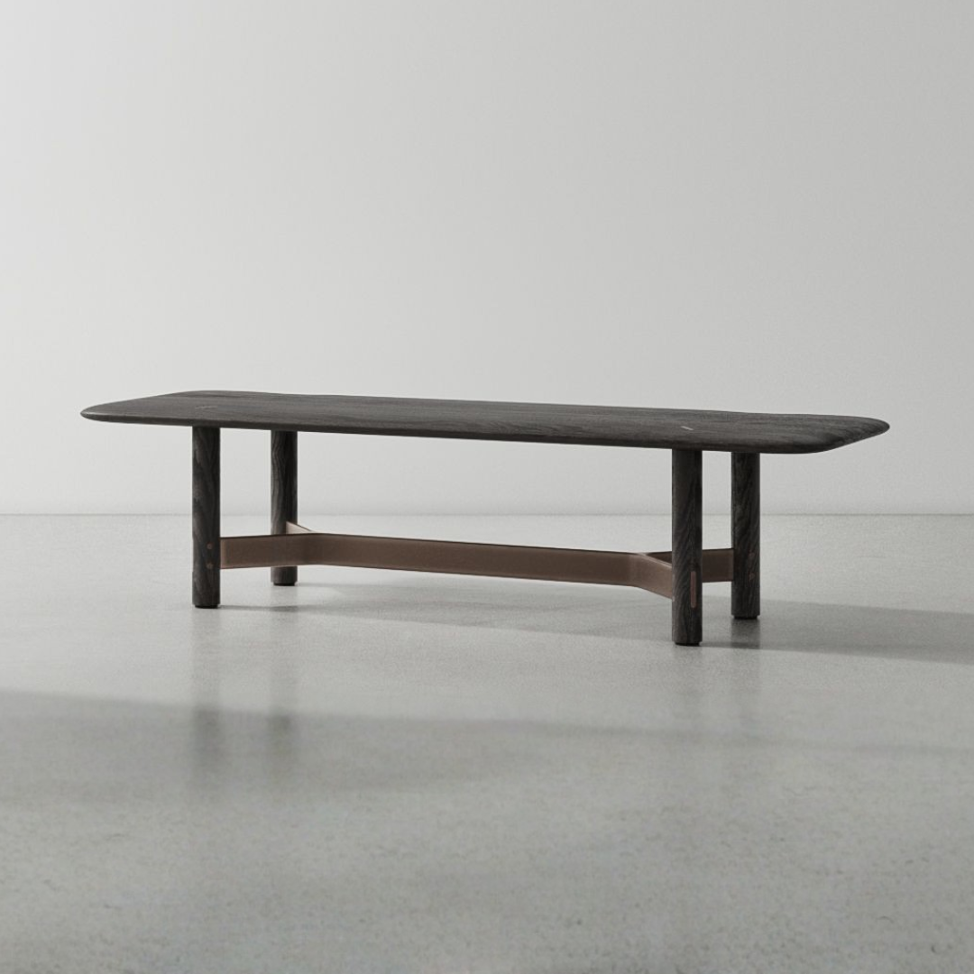 Stilt Rectangular Dining Table by District Eight